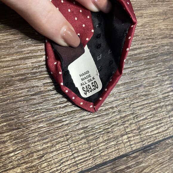 Crooks And Creed London All Silk Tie Made In USA - Picture 4 of 4